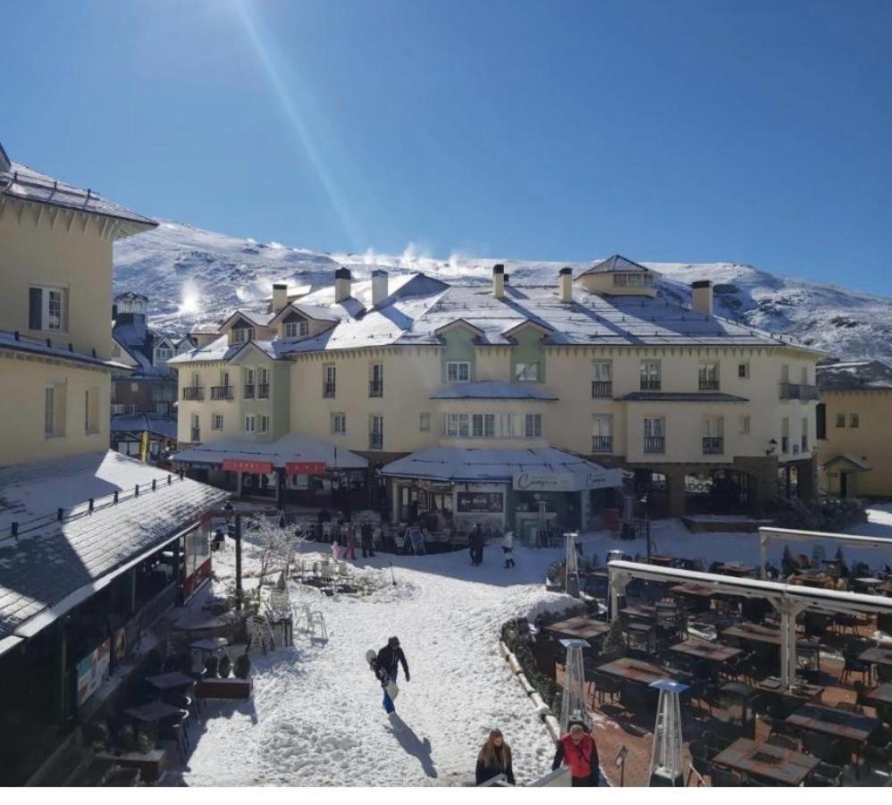 Plaza De Andalucia Edificio Salvia Con Vistas Al Veleta Daire Sierra Nevada Dış mekan fotoğraf